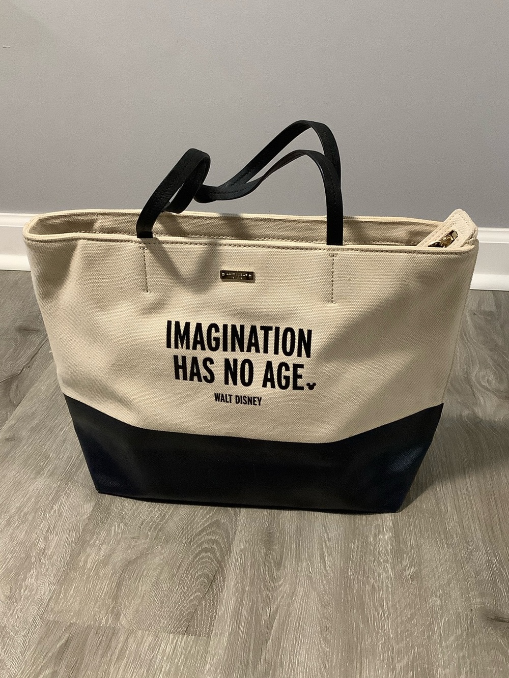 Disney Kate Spade imagination has no age tote purse